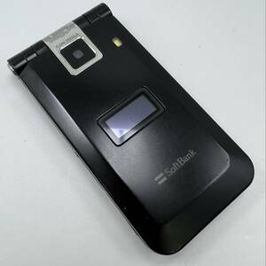 白ロム 携帯電話 SoftBank Panasonic 705Px ブラック 充電器・箱・説明書付き ジャンク 管 2024010011