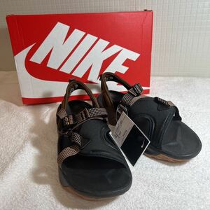 ☆NIKE ONEONTA SANDAL レディース《品番6601-002》サンダル【ブラック・カカオワオ・ガムミディアムブラウン】24.5ｃｍC☆