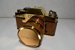 Contax RTS Gold Carl Zeiss 50mm F/1.4 Plarar 金色 50周年 50th