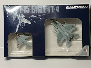 1/200 ガリバー 航空自衛隊 F-15J #888 T-4 #707 第9航空団 第304飛行隊 22042 セット