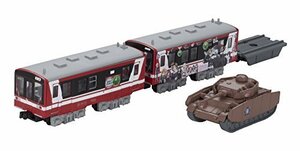 Bトレインショーティー 鹿島臨海鉄道6000形 ガールズ&パンツァー ラッピング列車 2号車 (気動車2両+IV号戦車)　(shin