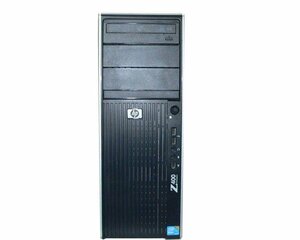 【JUNK】HP Workstation Z400 VS933AV Xeon W3565 3.2Ghz メモリ 8GB HDDなし DVDマルチ Quadro NVS295 水冷ポンプ不良