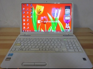 東芝 ノートパソコン dynabook T451/45EW/Core i5-2450M 2.5GHz/4GB/500GB/中古特価良品