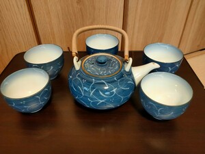 昭和レトロ　有田焼　幸山　茶器セット5客セット