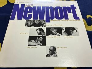 V.A.★中古LP/US盤「Blues At Newport」