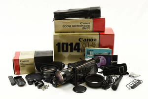 【良級】 CANON 1014XL-S 8mm シネマカメラ キヤノン ビデオカメラ フィルムカメラ CANON ZOOM LENS 【付属品多数】 #5656