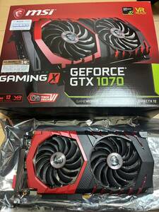 グラフィックボード NVIDIA GeForce GTX 1070 GAMING 
