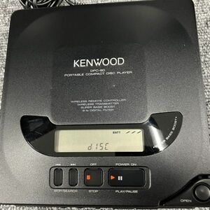F021-SG3-78 KENWOOD ケンウッド ポータブルCDプレーヤー DPC-90 No.01200812 オーディオ機器 箱付 通電確認済