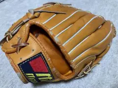 ミズノ　グローブ　野球　グラブ　野球用品　mizuno 日本　革製　青カップ