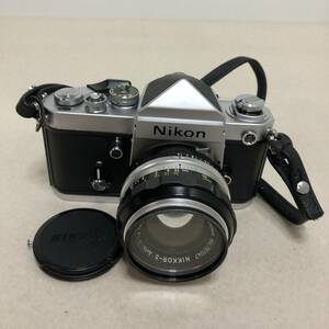 【Nikon F2 NIKKOR-S Auto 1:1.4 f=50mm 一眼レフカメラ 本体 レンズ】