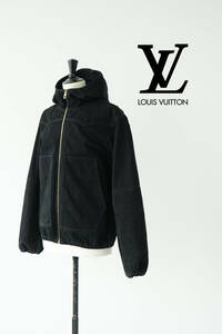 2022AW LOUIS VUITTON by virgil abloh ルイヴィトン モノグラム フーデッド デニム ジャケット size 48 RM222M OK4 HNA10W 0430361