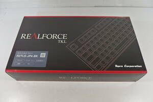 ◆東プレ REALFORCE テンキーレス キーボード 静音モデル R2TLS-JP4-BK