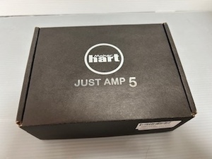 Maker　hart　JUST　AMP5　小型パワーアンプ　25W　ステレオ3入力　3出力　など小型高性能アンプです　送料無料です