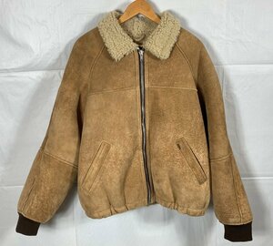 Supreme シュプリーム Schott Shearling Bomber Jacket Brown シャット シェアリング ボンバー ムートン ジャケット サイズ:L ☆良品☆[66]