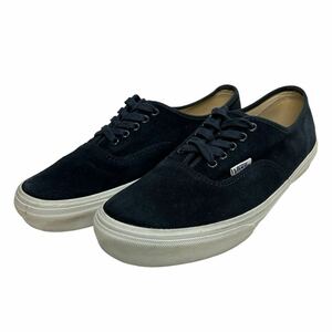 C352 VANS バンズ オーセンティック メンズ ローカットスニーカー US9 27cm ネイビー スエード