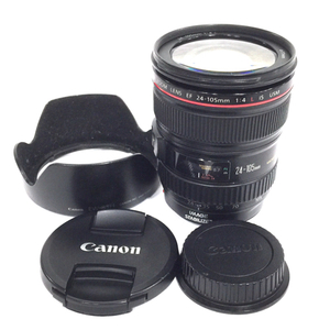 1円 Canon EF 24-105mm F4 L IS USM カメラレンズ EFマウント オートフォーカス C142254