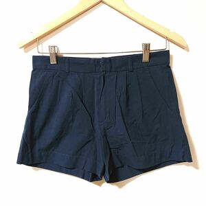 H8256gg A.P.C.(アー・ペー・セー) サイズ34（S位） ショートパンツ ブルー系 ネイビー レディース カジュアル コットン かわいい