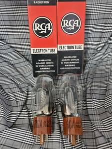 1円～　RCA 5R4GY 2本セット 未使用品　元箱有　真空管