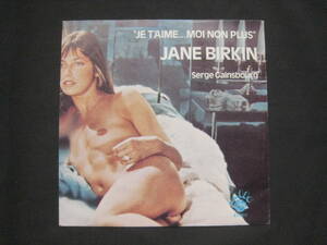 [即決][7インチ][UK盤]★Jane Birkin & Serge Gainsbourg - Je T