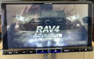 【2022年版】アルパイン X9NX RAV4 Adventure 新品GPS付地デジアンテナ HDMIケーブル ステリモ 新品CAN通信配線 取説 取付説 未記入保証書