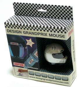 ヘルメット型マウス デザイングランプリ シンプソン パールホワイト