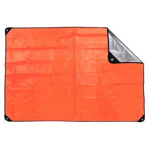 Pathfinder サバイバルブランケット 片面アルミ 保温 防水 [ オレンジ ] パスファインダー 防寒 災害用毛布