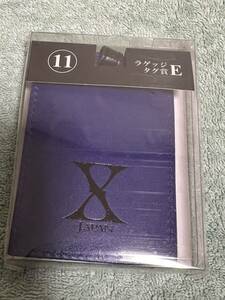 X JAPAN 1番くじ　YOSHIKI toshl HEATH パタ　SUGIZO ラゲッジタグ賞E 紫　未開封品　バッグタグ　スーツケースタグ　ラベル