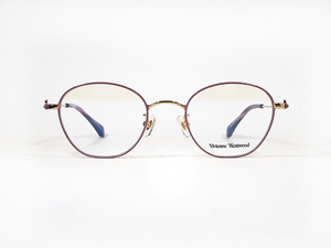 40-0004 C-01 ヴィヴィアンウエストウッド VIVIENNE WESTWOOD メタルフレーム 新品