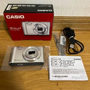 （M）CASIO カシオ デジタルカメラ EX-ZS180 EXILIM コンパクトデジタルカメラ ジャンク品