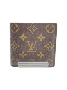 LOUIS VUITTON◆ポルト・フォイユ・マルコ_モノグラム・キャンバス_BRW/PVC/BRW/メンズ