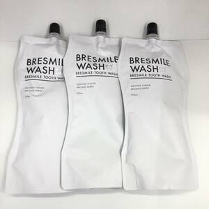 BRESMILE WASH ブレスマイルウォッシュ 270ml 3個 セット 液体歯磨き マウスウォッシュ ホワイトニング 口臭 予防 24051001
