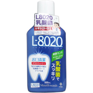 まとめ得 クチュッペ Ｌ-８０２０ マウスウォッシュ 爽快ミント アルコール ５００ｍＬ x [3個] /k