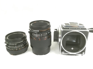 【動作保証】HASSELBLAD ★503CXi 中判カメラ Planar 2.8/80 Makro planar 4/120 レンズ 2個 セット スターマーク 中古 訳有 Y8743726