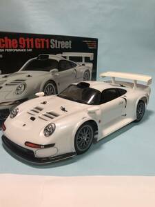 タミヤ Porsche 911 GT1 Street TA03R-Sシャーシ