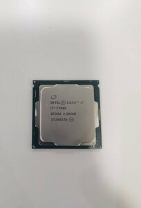 Intel CPU Core i7 7700K LGA【中古】CPU