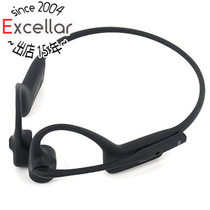 【中古】Shokz 骨伝導ヘッドセット OpenComm AFT-EP-000028 ブラック [管理:1150027040]