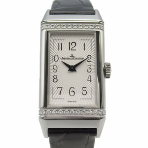 ジャガー・ルクルト レベルソ ブランドオフ JAEGER-LECOULTRE ステンレススチール 腕時計 SS/クロコ革 中古 レディース