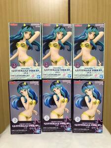 URUSEIYATSURA GLITTER ＆ GLAMOURS LUM Ⅰ Ⅱ A各3つ 6つセット うる星やつら　ラム　フィギュア