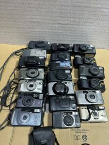 コンパクトフィルム Konica Minolta Olympus Pentax Ricoh Fujifilm Canon フィルムカメラ コンパクトフィルムカメラ まとめ　20台中古品