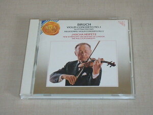 ブルッフ＆ヴュータン（BRUCH、VIEUXTEMPS）：ヴァイオリン協奏曲　/　ハイフェッツ　/　CD　