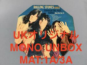 中古 The Rolling Stones Through The Past, Darkly (Big Hits Vol. 2) UNBOX Mat:1A/3A 最初期スタンパー MONO UKオリジナル 英盤 LK.5019