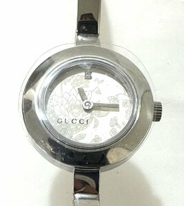 【未使用】グッチ　GUCCI　腕時計　105　クオーツ　シルバー　SS【送料別】FW0462