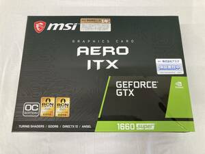【動作確認済】MSI GeForce GTX 1660 SUPER VENTUS XS OC（管理：GB150005)