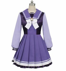 ◆新品◆ウマ娘 風 プリティーダービー トレセン学園 制服 長袖 コスチューム コスプレ衣装 2点セット♪サイズM！