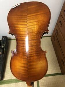 ドイツ 古いバイオリン フルサイズ 4/4 虎杢 ヴァイオリン