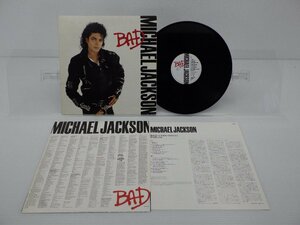 Michael Jackson(マイケル・ジャクソン)「Bad(バッド)」LP（12インチ）/EPIC/SONY(28・3P-800)/ファンクソウル