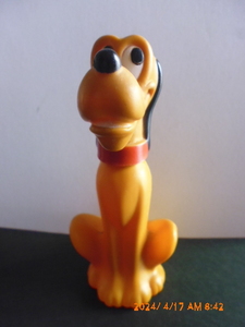 Pluto プルート　Disney ビンテージ　Vintage　1960年代　AVON社の空きシャンプーボトル　Shampoo Bottle