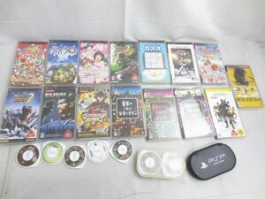 【同梱可】中古品 ゲーム PSP ソフト 24点 太鼓の達人 ぽーたぶる モンスターハンター ポータブル 2ndG 等 グッズセ