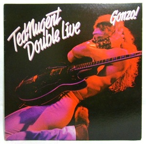 2LP【ROCK/HR】TED NUGENT DOUBLE LIVE/Gonzo!/国内盤