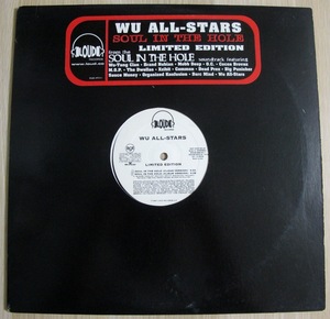 WU ALL-STARS (Dreddy Kruger / Killa Sin / Shyheim / Timbo King) - SOUL IN THE HOLE 12インチ (OFFICIAL PROMO / WU TANG CLAN)